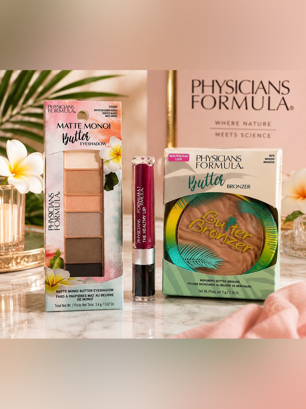 ✨ Physicians Formula Beauty Makeup Bundle – Bronzer, Eyeshadow & Lippie✨